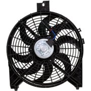 DAMAIJOY 1pc Condenser Cooling Fan A/C Assembly Set for INFINITI for QX56 5.6L 2006-2010,for Nissan for Armada 5.6L 2007-2015 for Titan 5.6L 2007-2010 921209GA0A 9599770
