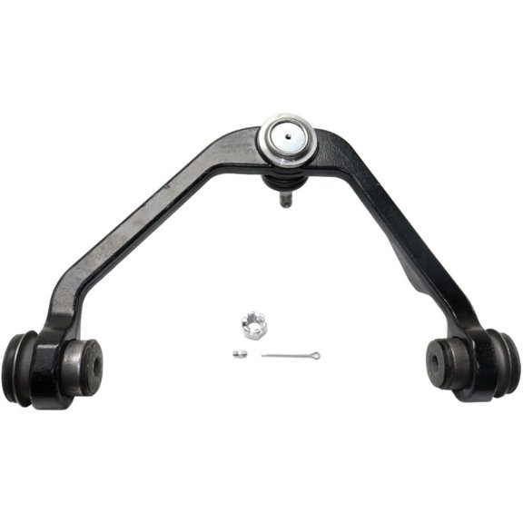 DAMAIJOY 1pc Control Arm Front Right Passenger Upper Side with Ball Joints Rubber Bushing Black for Navigator for Blackwood for Expedition for F150 Heritage for F250/F150 Non-Adjustable