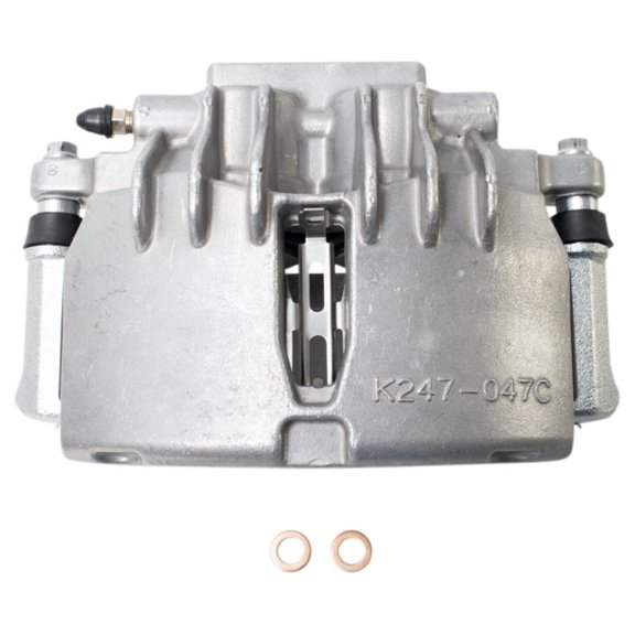 DAMAIJOY 1pc Disc Brake Caliper Front Left Driver Side Aluminum Phenolic for Ford for Mustang 3.8L/4.6L 2003-2004 Hardware 45mm-Piston Diameter 2pc CLA46965