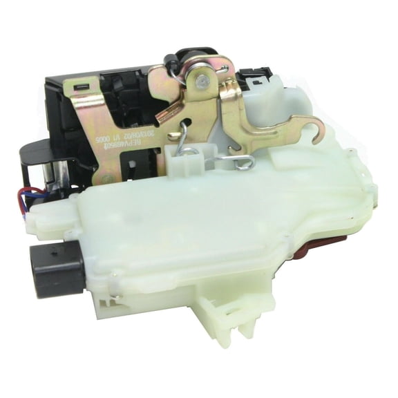DAMAIJOY 1pc Door Lock Actuator Front Passenger Right Side 8 Prong Blade Male Terminal and 1 Female Connector for VW for Beetle 03-10 for GTI 06-09 for Jetta 05-14 for Rabbit 06-09 for R32 08