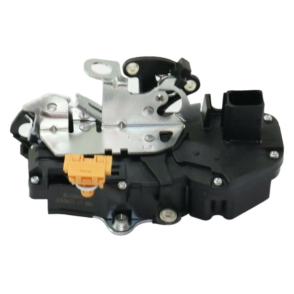 DAMAIJOY 1pc Door Lock Integrated Latch and Actuator Assembly Front Left Driver Side 5 Prong Blade Male Terminal and 1 Female Connector for GMC,for Chevy 931911 15634194