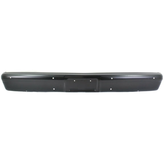 DAMAIJOY 1pc Front Black Steel Bumper Painted Without Molding Holes for K5 Blazer,for Blazer,for C/K/R/V 2500/1500 Suburban,for C10 Suburban,for C20 Suburban,for K10 Suburban,for K20 Suburban