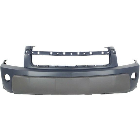 DAMAIJOY 1pc Front Primed Plastic Bumper Cover W/ Fog Lamp Holes for Chevy for Equinox LS/LT 2005-2006 12335874 9616037