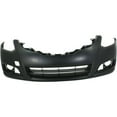 thumbnail image 1 of DAMAIJOY 1pc Front Primed Plastic Bumper Cover W/ Fog Lamp Holes for Nissan for Altima 2010-2012 & S 2010-2013 NI1000275 62022ZX10H, 1 of 5