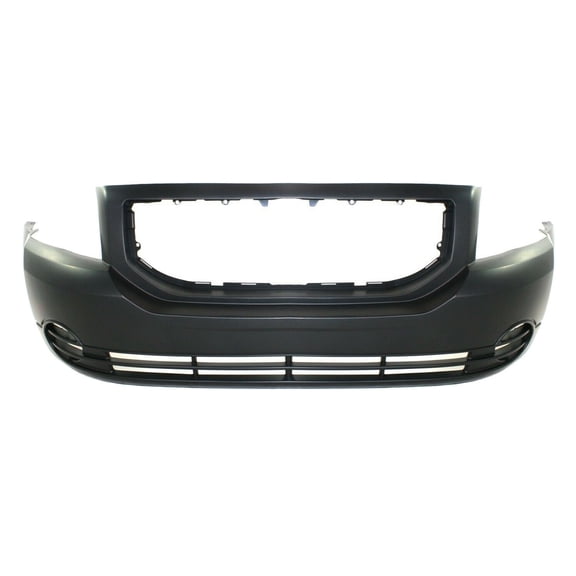 DAMAIJOY 1pc Front Primed Plastic Bumper Cover Without License Plate Cut-out for Dodge for Caliber 2007-2012