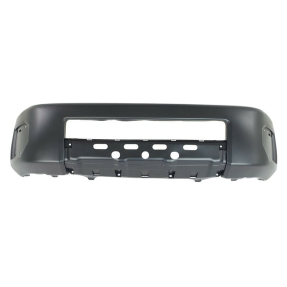 DAMAIJOY 1pc Front Textured Plastic Bumper Cover Without License Plate Cut-out for Toyota for FJ Cruiser Base 2007-2014 with Fog Light Holes 12823038 TO1000322