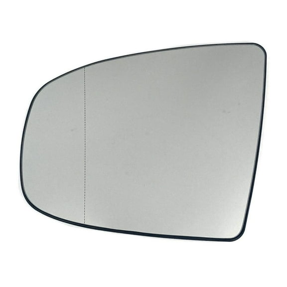 DAMAIJOY 1pc Left Driver Side Chrome Power Heated Operate Exterior Rear View Mirror Glass E70 E71 E72 Glass ABS Acrylonitrile Butadiene Styrene Plastic for BMW for X5 2007-2013 for X6 2008-2014