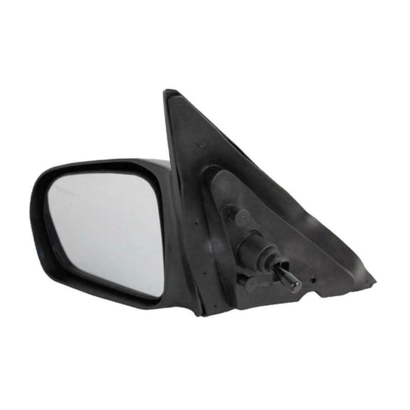 DAMAIJOY 1pc Left Driver Side Exterior Door Rear View Mirror Without Trun Signal Non-Powered for Honda for Civic DX 01-05 & Value Package 04-05 Not Specified-Glass Operation Matte