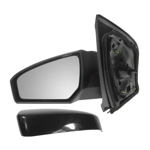 DAMAIJOY 1pc Left Driver Side Paint to Match Manual Exterior Door Rear View Mirror Plastic for Nissan for Sentra Base/Custom/Emotion/S/SE-R/SE-R V/SL 07-12 & 09-12 & Elite 11-12 3pc