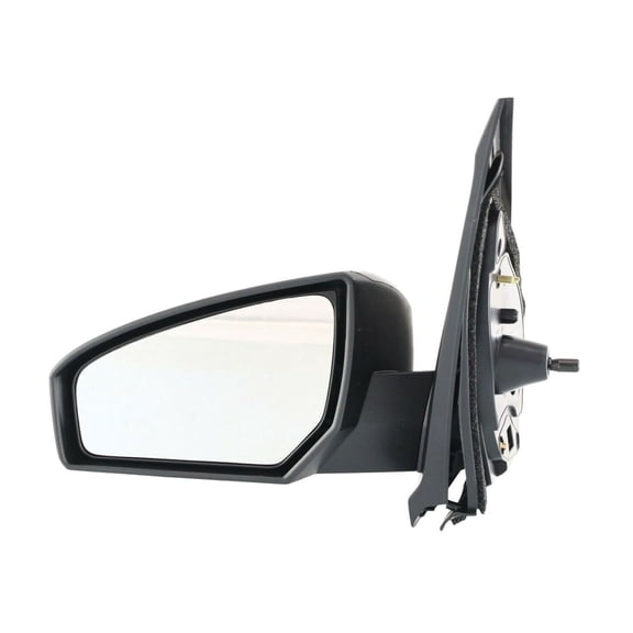 DAMAIJOY 1pc Left Driver Side Paintable Manual Exterior Door Rear View Mirror for Nissan for Sentra Base/S/SE-R/SE-R V/SL 07-12 & 09-12 Without Auto-Dimming Non-Fold