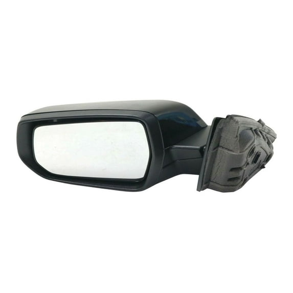 DAMAIJOY 1pc Left Driver Side Paintable Power Heated Operate Manual Folding Exterior Door Rear View Mirror for Chevy for Malibu 2016-2019 Without Auto-Dimming 84288101-PFM GM1320539