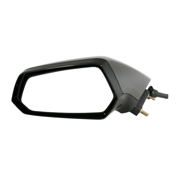 DAMAIJOY 1pc Left Driver Side Paintable Power Non-Heated Operate Manual Folding Exterior Door Rear View Mirror for Chevy for Camaro LS/LT/SS 10-15 & ZL1 12-15 & Z/28 14-15 Without Auto-Dimming