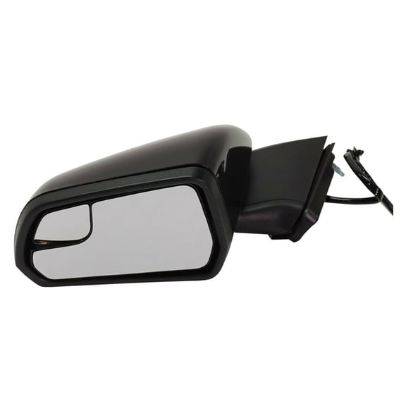 DAMAIJOY 1pc Left Driver Side Paintable Power Non-Heated Operate Manual Folding Exterior Door Rear View Mirror for Ford for Mustang 2015-2020 Without Auto-Dimming GT350R FO1320595