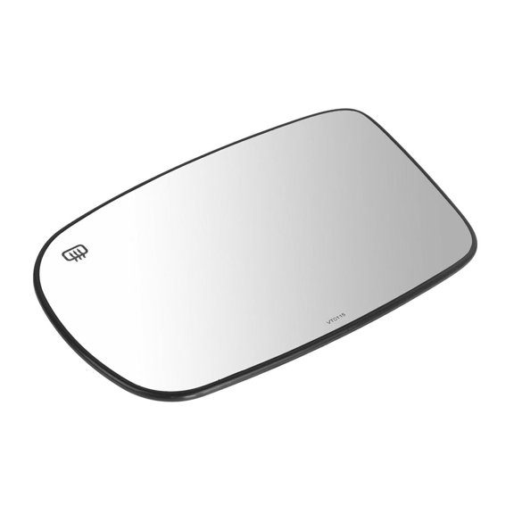 DAMAIJOY 1pc Left Driver Side Power Heated Operate Exterior Rear View Mirror Glass W/ Backing for Chrysler 200 2011-2014 300 2012-2017,for Dodge for Charger 2012-2017 Manual-Folding