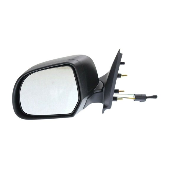 DAMAIJOY 1pc Left Driver Side Textured Black Manual Exterior Door Rear View Mirror for Nissan for Versa 1.6 S 12-15 & 1.6 S Plus 13-15 Without Auto-Dimming Non-Heated NS126L 963023AN0A-PFM