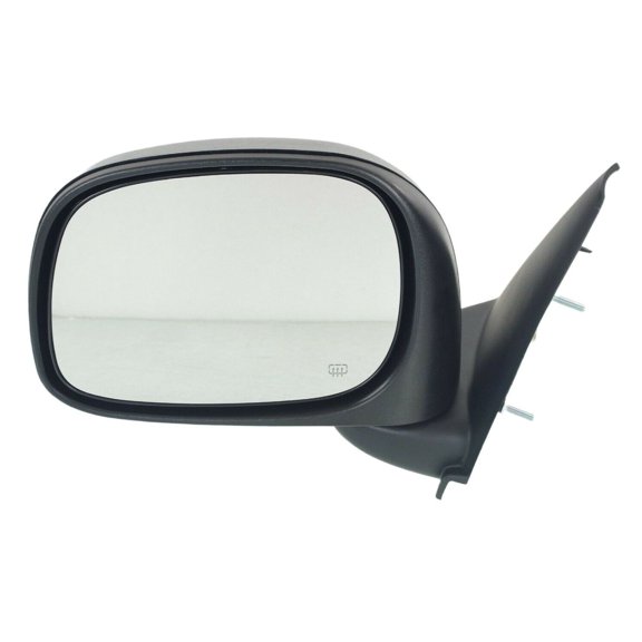DAMAIJOY 1pc Left Driver Side Textured Black Power Heated Operate Manual Folding Exterior Door Rear View Mirror Front for Dodge for Ram 1500 2002-2008 for Ram 2500/3500 2003-2009 9551376 DG42EL