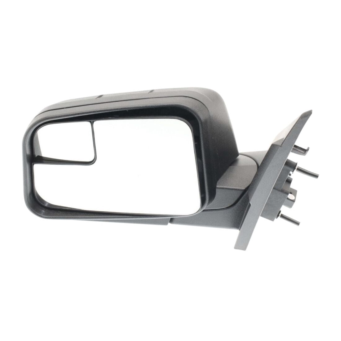 DAMAIJOY 1pc Left Driver Side Textured Black Power Non-Heated Operate Manual Folding Exterior Door Rear View Mirror for Ford for Edge Limited/SE/SEL/Sport 09-11 Without Auto-Dimming