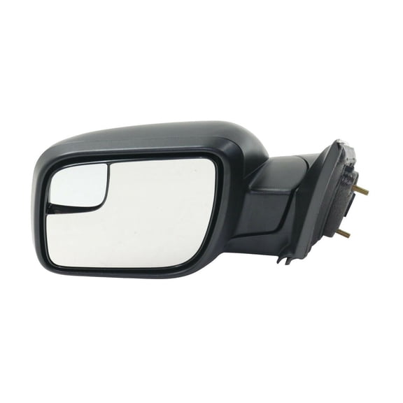 DAMAIJOY 1pc Left Driver Side Textured Black Power Non-Heated Operate Manual Folding Exterior Door Rear View Mirror for Ford for Explorer Limited/Platinum/Sport/XLT 16-18 & Base 16-19