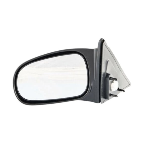 DAMAIJOY 1pc Left Driver Side Textured Black Power Operate Exterior Door Rear View Mirror for Honda for Civic DX/EX/LX 96-00 & 98-00 Without Auto-Dimming Non-Fold 955422 76250S01A15