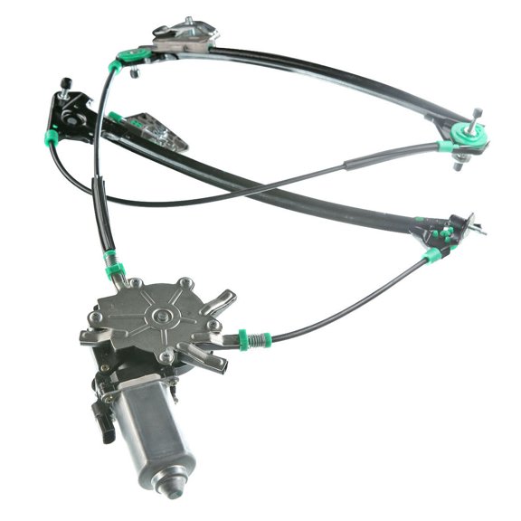 DAMAIJOY 1pc Power Car Door Lift Window Regulator with Motor Front Left Driver Side for Chevy for Corvette 5.7L 1997-2004 Metal and Plastic Electric-Electric/Manual 2 Pins 10344131 748-472