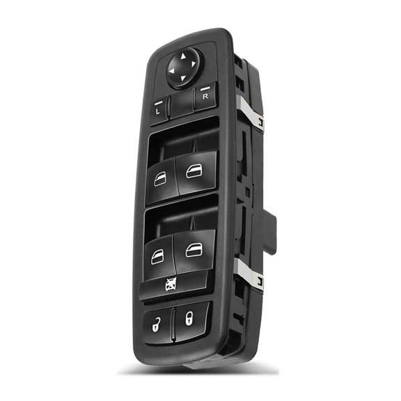 DAMAIJOY 1pc Power Door Window Control Switch Front Left Driver or Right Passenger Side Black for Chrysler for Town & Country 3.3L/4.0L 08-09,for Dodge for Grand Caravan 3.3L/3.8L/4.0L 08-09