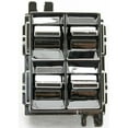 thumbnail image 1 of DAMAIJOY 1pc Power Door Window Control Switch Front Rear Left Driver Side Chrome with 4 Buttons for Pontiac,for Olds,for Chevy,for Cadillac,for Buick 9600501, 1 of 6