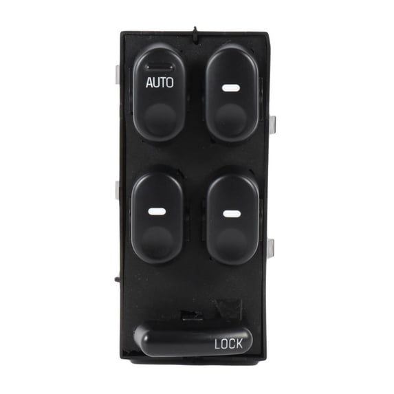 DAMAIJOY 1pc Power Electric Door Window Control Switch Front Left Driver Side Plastic Black for Buick for Century 3.1L 1997-2005 for Regal 3.8L 1997-2004 Female-Connect Gender 7,5