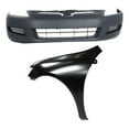 thumbnail image 1 of DAMAIJOY 1pc Quarter Panel Front Left Driver Side Primed Steel with Emblem Provision Without Molding Holes for Honda for Accord EX/LX 2003-2005 04630SDNA90ZZ HO1240160, 1 of 6