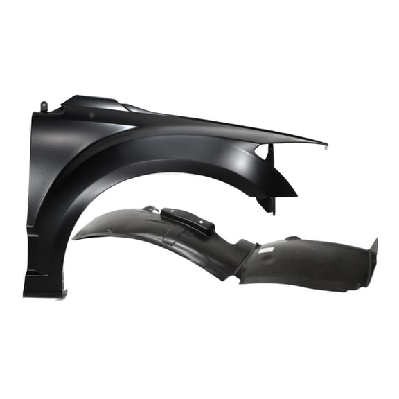 DAMAIJOY 1pc Quarter Panel Right Passenger Front Side Primed Steel Without Molding Holes for Dodge for Caliber R/T 07-10 & SE/SXT 07-12 & SRT-4 08-09 & Express/Heat/Mainstreet/Rush/Uptown 10-11