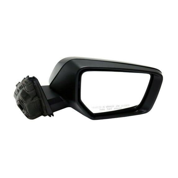 DAMAIJOY 1pc Right Passenger Side Paintable Power Heated Operate Manual Folding Exterior Door Rear View Mirror for Chevy for Impala 2014-2018 Without Auto-Dimming with Puddle Light