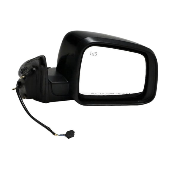 DAMAIJOY 1pc Right Passenger Side Paintable Power Heated Operate Manual Folding Exterior Door Rear View Mirror for Jeep for Grand Cherokee 2011-2021 Without Auto-Dimming JP45ER CH1321330