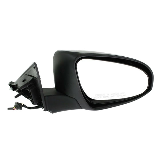 DAMAIJOY 1pc Right Passenger Side Paintable Power Heated Operate Manual Folding Exterior Door Rear View Mirror for Toyota for Camry LE/SE/XLE/XSE 16-17 Without Auto-Dimming 8790206020 TY190ER