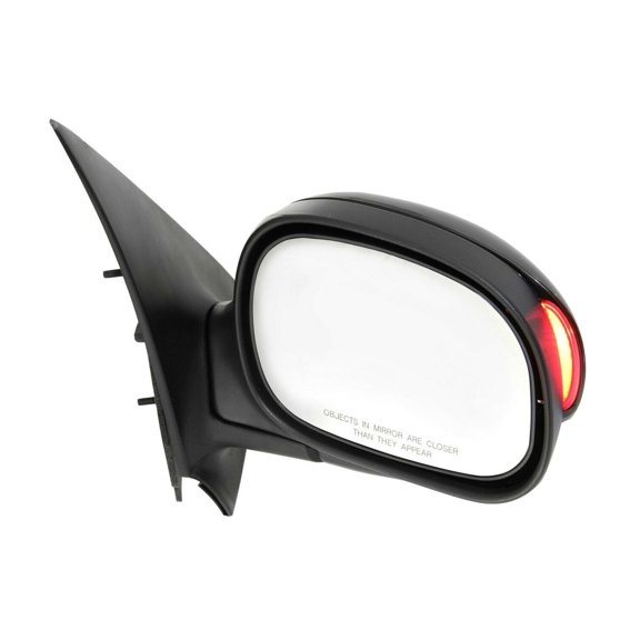 DAMAIJOY 1pc Right Passenger Side Paintable Power Non-Heated Operate Manual Folding Exterior Door Rear View Mirror Ranch Front for Ford for F150 /Lariat/XLT 01-03 Without Auto-Dimming