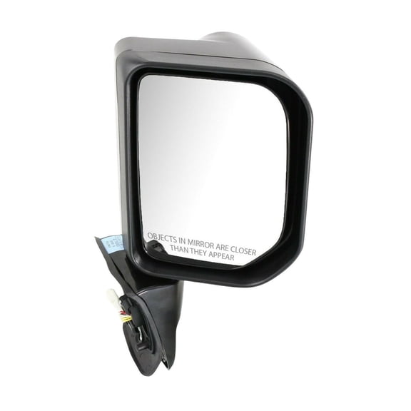 DAMAIJOY 1pc Right Passenger Side Paintable Power Non-Heated Operate Manual Folding Exterior Door Rear View Mirror Trail Teams with Signal Light for Toyota for FJ Cruiser Base 07-14