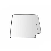 DAMAIJOY 1pc Right Passenger Side Power Heated Operate Exterior Rear View Mirror Glass Turn Signal Towing Signal for Chevy for Silverado 3500HD/2500HD/1500,for GMC for Sierra 3500HD/2500HD/1500