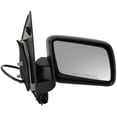 thumbnail image 1 of DAMAIJOY 1pc Right Passenger Side Textured Black Power Heated Operate Manual Folding Exterior Door Rear View Mirror for Ford for Transit Connect XL/XLT 10-11 Without Auto-Dimming FO1321384, 1 of 9
