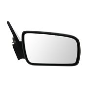 DAMAIJOY 1pc Right Passenger Side Textured Black Power Operate Exterior Door Rear View Mirror for Ford for Mustang 2005-2009 Without Auto-Dimming Non-Folding 6R3Z17682AA FD88ER