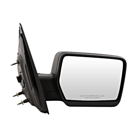 DAMAIJOY 1pc Right Passenger Side Textured Power Operate Exterior Door Rear View Mirror Convex Glass Extended for Ford for F150 FX4//Lariat/Platinum/STX/XL/XLT 09-10 1pc Plastic