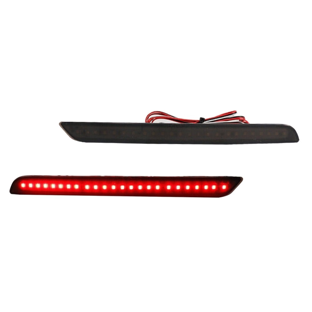 DAMAIJOY 1pc Tail Light Assembly Rear Side Black Red Smoked Bumper ...