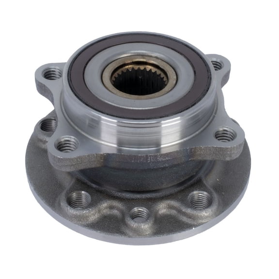 DAMAIJOY 1pc Wheel Hub Assembly Left Driver Front Side Polished 5 Lugs for Chrysler 200 2.4L/3.6L 2015-2017,for Dodge for Dart 1.4L/2.0L/2.4L 2013-2016 129.9-Flange Diameter