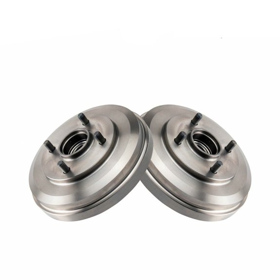 DAMAIJOY 2pcs Brake Drum Set Rear Left Driver and Right Passenger Side with Bearing for Ford for Focus 2009-2011 2pcs 1645342099