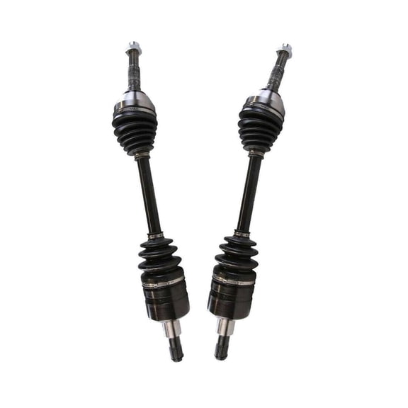 DAMAIJOY 2pcs CV Axle Shafts Assembly Left Driver Front Side Black Coating 4WD Automatic Manual Transmission for Saab,for Olds,for Isuzu,for GMC,for Chevy,for Buick 5.3 in-Height GM-8135 60-1345