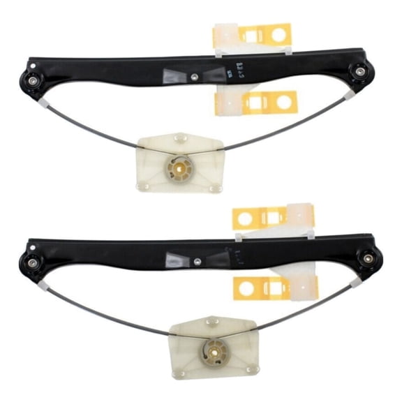 DAMAIJOY 2pcs Car Window Regulator Rear Side Power Without Motor for Audi for A3 2.0L 2006-2013 & 1.4L/1.8L 2008-2013 for A3 Quattro 3.2L 2006-2009 & 2.0L 2006-2013 8P4839462B 749696