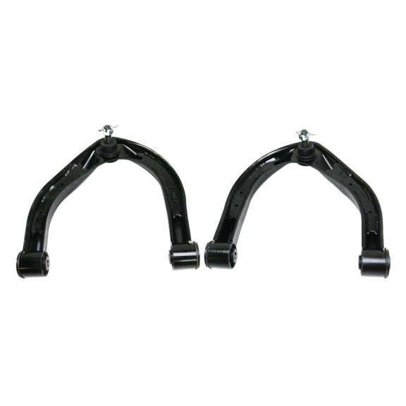 DAMAIJOY 2pcs Control Arms Right Passenger Left Driver Front Upper Side with Ball Joint Rubber Bushing Design Stamped for Nissan for Armada 05-15 17 for Pathfinder Armada 04 for Titan 04-15 17