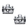 thumbnail image 1 of DAMAIJOY 2pcs Disc Brake Caliper Assembly Set Front Left Right Steel Metallic 1-Piston with Mounting Bracket for INFINITI for I30 00-01,for Nissan for Maxima 00-01, 1 of 8