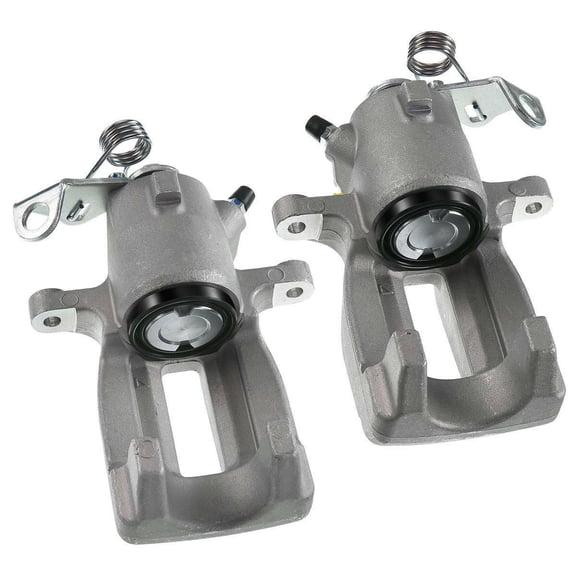 DAMAIJOY 2pcs Disc Brake Caliper Set Rear Left Right Steel All Wheel Drive Without Bracket for Audi for TT 06 for TT Quattro 00-06,for VW for Golf 02 04-05 for Jetta 05