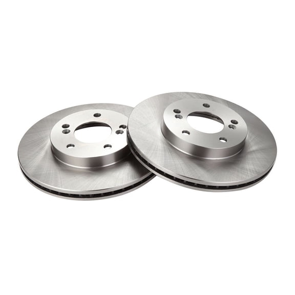 DAMAIJOY 2pcs Disc Brake Rotor Set Assembly Front Left Right ABS for Oasis for Prelude for Odyssey for CR-V for TL for RL for Legend for Integra 5 Lug-Wheel Lug Count