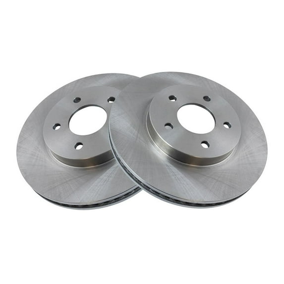 DAMAIJOY 2pcs Disc Brake Rotor Set Assembly Front Left Right for Chevy for Equinox 3.4L 2005-2006,for Saturn for Vue 3.0L 2002-2003 & 2.2L 2002-2007 & 3.5L 2004-2007