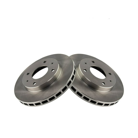 DAMAIJOY 2pcs Disc Brake Rotor Set Front Left Driver and Right Passenger Side for Colt 92-94 for Expo 92-95 for Galant 88 90-98 for Lancer 02-07 for Sigma 89-90 for Summit 92-96