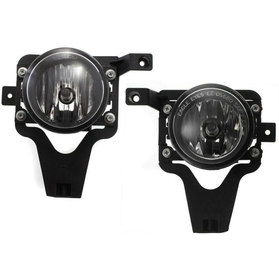 DAMAIJOY 2pcs Fog Light Front Left Right Side Clear Lens Factory Installed W/ Bulbs for Ford for Focus ZX3/ZX4 /ZX5/ZXW 2005-2006 with Bulb(S)-Assembly 4S4Z15200AB 14877566